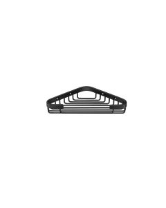 Σπογγοθήκη Γωνιακή W24xD15xH3cm  Black Mat Sanco Shower Baskets 007-M116 