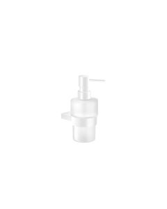 Διανομέας (Dispenser) Υγρού Σαπουνιού Επίτοιχο White Matt Sanco Aegean 26922-M101