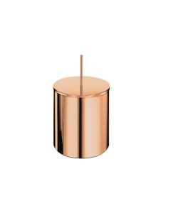 Χαρτοδοχείο Rose Gold 24K 5lt Ø20,5*H40 εκ. Sanco Waste Bins 90606-A06