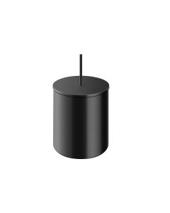 Χαρτοδοχείο Black Mat 5lt Ø20,5*H40 εκ. Sanco Waste Bins 90606-M116 