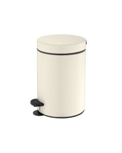 Χαρτοδοχείο 12lt  Ø25x40 εκ. Beige Mat Sanco Waste Bins 90611-M102