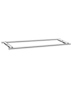 Λαβή Διπλή για Τζάμι  Ντουζιέρας W55xD6 cm Χρωμέ Sanco Glass Door Accessories SET-GL0732-A03  