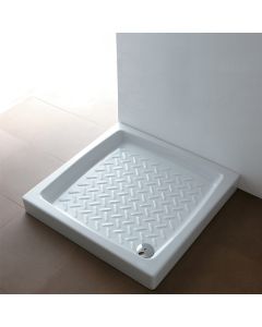 Ντουζιέρα Πορσελάνης Τετράγωνη 90x90xΥ10 cm Orabella Shower Tray 40100