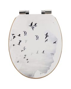 Κάλυμμα Λεκάνης Καπάκι  WC 36xM43cm MDF SL8518 San Lorentzo 8518