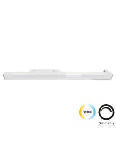 Linear Λευκό L:600 Magnetic (dimmable) Viokef 4244304