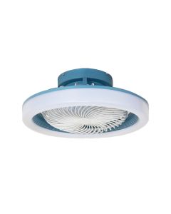 Ανεμιστήρας Οροφής Μπλε 20w DC 48xH20cm Led 36w 3CCT, Control, Timer it-Lighting Eidin 101000870