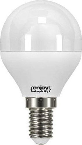 Λαμπτήρας  Led  P45 (σφαιρική) E14  5,5w 2700K 500lm Ø45*78mm  A+, 200 Μοίρες Enjoy EL731470 