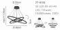 SE LED 80-60-40 MORELLI PENDANT WHITE MAT HOMELIGHTING 77-8133