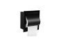 Χαρτοθήκη Εντοιχιζόμενη με Καπάκι W15xD7xH16 cm Inox Aisi 304 Black Mat Sanco Toilet Roll Holders Pro 0850-M116