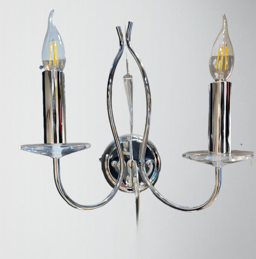 I0813/2W WALL LAMP CANDLE  MOSTRA A4 HOMELIGHTING 77-1211