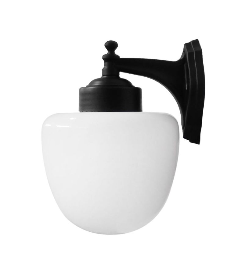 LP-120AN BLACK ΕΠΙΤΟΙΧΙΟ ΦΩΤΙΣΤΙΚΟ ΓΥΑΛΙ ΒΕΛΑΝΙΔΙ Heronia 07-1392