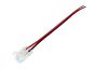 SE21-CP-LST CONNECTOR POWER FOR LED STRIPS 10MM WITH CABLE 15CM HOMELIGHTING 77-50672