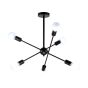 KQ 2629/6 GWEN BLACK PENDANT Δ4 HOMELIGHTING 77-8091