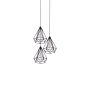 SE148-19-3 MILA PENDANT LAMP BLACK METAL+ HOMELIGHTING 77-4347