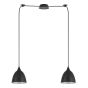 SE21-BL-B10-BL2-MS2 ADEPT PENDAT Black Metal Shade + HOMELIGHTING 77-9044