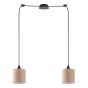 SE21-BL-B10-BL2-SH3 ADEPT PENDANT Brown Shade Pendant+ HOMELIGHTING 77-9014