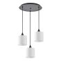 SE21-BL-B10-BL3-SH1 ADEPT PENDANT White Shade Pendant+ HOMELIGHTING 77-9018