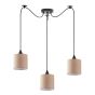 SE21-BL-B10-BL3-SH3 ADEPT PENDANT Brown Shaade Pendant+ HOMELIGHTING 77-9017