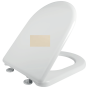 Κάλυμμα Λεκάνης WC B.T  Βακελιτικό Κρεμ  41,5-47x35,3cm D Shape, Βεργίνα,Φρύνη,Μαγιόρκα, Αρμονία,Essedra, Alfa, Aveiro Elvit 0016-crem 