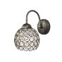 Φωτιστικό τοίχου CHRIS/AP BRONZE CRYSTAL Heronia 01-0266