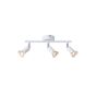 ΣΠΟΤ ΚΙΝΗΤΟ ΜΕΤΑΛΛΟ 3ΦΩΤΟ 2XGU10 Max 7W 300X80X125mm ΛΕΥΚΟ ARTE ILLUMINA VORRAS Eurolamp 145-25241