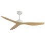 it-Lighting Trent - Fan in White and wooden Color 102000615