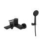 Orabella Elegance Black matt - Μπαταρία λουτρού 10217