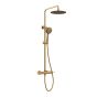 Orabella Imperial Brushed Gold - Στήλη ντουζ με στρόγγυλη κεφαλή 10239