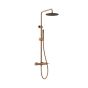 Orabella Terra Rose Gold - Στήλη ντουζ με στρόγγυλη κεφαλή Φ250 10256
