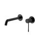 Orabella Preciosa Black matt - Μπαταρία νιπτήρος, εντοιχισμού 2 οπών 10262