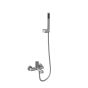 Orabella Terra Gun Metal Light - Single lever bath shower mixe 10309