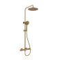 Orabella Preciosa Brushed gold - Στήλη ντουζ με στρόγγυλη κεφαλή Φ250 10391