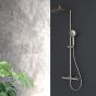 Orabella Preciosa Brushed nickel - Στήλη ντουζ με στρόγγυλη κεφαλή Φ250 10392