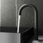 Orabella Oval Black matt Ψηλή - Μπαταρία νιπτήρος 10462