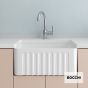 ΝΕΡΟΧΥΤΗΣ ΕΠΙΚΑΘΗΜΕΝΟΣ 61x46 ΔΙΠΛΗΣ ΟΨΗΣ WHITE 1099-300