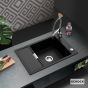 Νεροχύτης Κουζίνας Γρανίτη Mono 78x51 Schock Cristadur Puro Granite  15180-1402