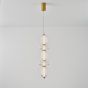 ΦΩΤΙΣΤΙΚΟ ΚΡΕΜΑΣΤΟ ΓΥΑΛΙ-ΜΕΤΑΛΛΟ LED 24W 1900Lm 3000K 250x860x1460mm TRIAC DIMMING ΔΙΑΦΑΝΕΣ ARTE ILLUMINA VERENA Eurolamp 144-24170