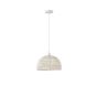 ΦΩΤΙΣΤΙΚΟ ΚΡΕΜΑΣΤΟ ΡΑΤΤΑΝ 1XE27 Max15w 300X1270mm ΛΕΥΚΟ ARTE ILLUMINA VENTO Eurolamp 144-32012