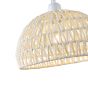 ΦΩΤΙΣΤΙΚΟ ΚΡΕΜΑΣΤΟ ΡΑΤΤΑΝ 1XE27 Max15w 300X1270mm ΛΕΥΚΟ ARTE ILLUMINA VENTO Eurolamp 144-32012
