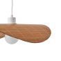 ΦΩΤΙΣΤΙΚΟ ΚΡΕΜΑΣΤΟ BAMBOO ΜΟΝΟΦΩΤΟ 1XE27 Max 15W 450.5x420x1950 mm ΦΥΣΙΚΟ ΞΥΛΟ ARTE ILLUMINA SUDE Eurolamp 144-33125