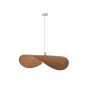ΦΩΤΙΣΤΙΚΟ ΚΡΕΜΑΣΤΟ BAMBOO ΜΟΝΟΦΩΤΟ 1XE27 Max 15W 800x660x2050mm ΦΥΣΙΚΟ ΞΥΛΟ ARTE ILLUMINA SUDE Eurolamp 144-33126