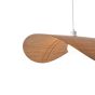 ΦΩΤΙΣΤΙΚΟ ΚΡΕΜΑΣΤΟ BAMBOO ΜΟΝΟΦΩΤΟ 1XE27 Max 15W 800x660x2050mm ΦΥΣΙΚΟ ΞΥΛΟ ARTE ILLUMINA SUDE Eurolamp 144-33126