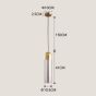 ΦΩΤΙΣΤΙΚΟ ΚΡΕΜΑΣΤΟ Φ10X40 Max 7W Ε14X1 SMOKY/ΧΡΥΣΟ ARTE ILLUMINA CALLIOPE Eurolamp 144-40010