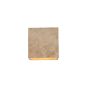 ΑΠΛΙΚΑ ΤΟΙΧΟΥ ΤΡΑΒΕΡΤΙΝΑ 1XG9 MAX 7W 120X120mm ARTE ILLUMINA LITO Eurolamp 144-50062