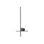 ΑΠΛΙΚΑ TOIXOY ΜΕΤΑΛΛΟ-ΑΚΡΥΛΙΚΟ LED 12W 840Lm 3000K 600X260X60mm ΔΕΞΙΑ ΜΑΥΡΟ ARTE ILLUMINA CLIO Eurolamp 144-58023