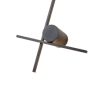ΑΠΛΙΚΑ TOIXOY ΜΕΤΑΛΛΟ-ΑΚΡΥΛΙΚΟ LED 12W 840Lm 3000K 600X260X60mm ΔΕΞΙΑ ΜΑΥΡΟ ARTE ILLUMINA CLIO Eurolamp 144-58023