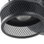 ΣΠΟΤ ΟΡΟΦΗΣ ΜΕ ΔΙΧΤΥ ΜΕΤΑΛΛΟ 1XGU10 MAX 5W 165X100X152mm ΜΑΥΡΟ ARTE ILLUMINA SOLUN Eurolamp 145-25045