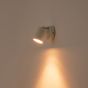 ΣΠΟΤ ΜΕΤΑΛΛΟ 1XGU10 Max 7W 135X95mm ΛΕΥΚΟ ARTE ILLUMINA OLYMP Eurolamp 145-25226