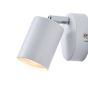 ΣΠΟΤ ΜΕΤΑΛΛΟ 1XGU10 Max 7W 135X95mm ΛΕΥΚΟ ARTE ILLUMINA OLYMP Eurolamp 145-25226