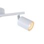 ΣΠΟΤ ΜΕΤΑΛΛΟ 2ΦΩΤΟ 2XGU10 Max 7W 300X155mm ΛΕΥΚΟ ARTE ILLUMINA OLYMP Eurolamp 145-25227